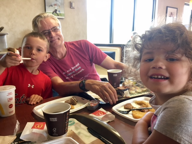 Bob Katt and grandkids