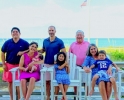 Halley Moriyama Family at beach 2017